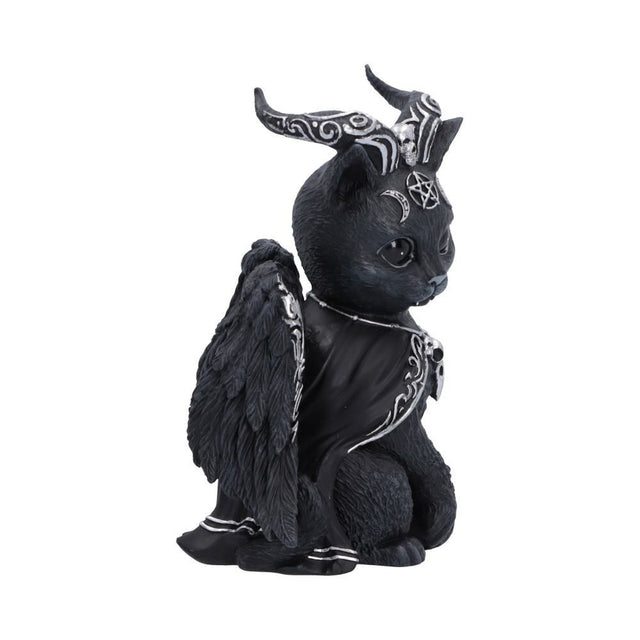 Nemesis Now Cult Cuties Halpurr Cat Figurine — opposite side view of the cat