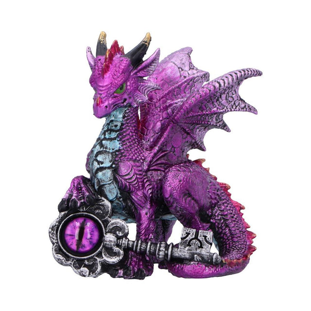 Nemesis Keeper of the Key purple dragon figurine
