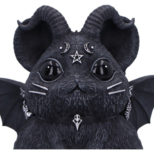 Nemesis Now Cult Cuties Marchillias Chinchilla Figurine — close-up of horns and face