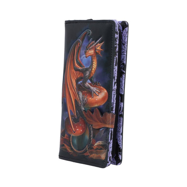 Nemesis Mushroom Dragon embossed purse alternate view