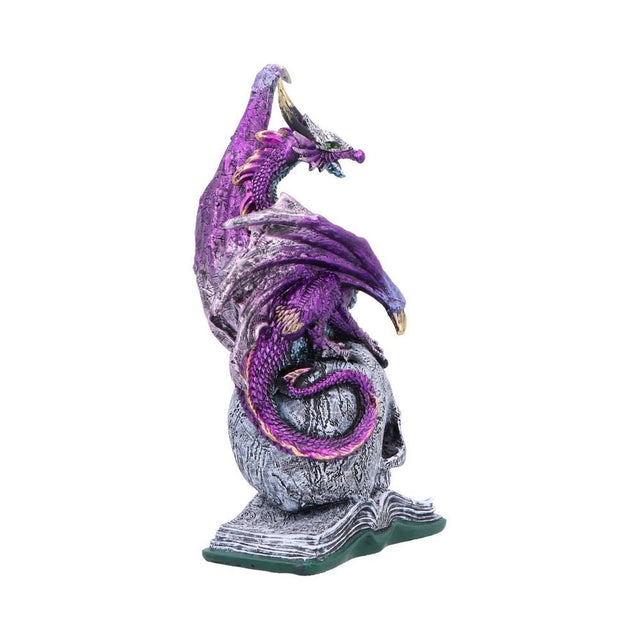Nemesis Now Titans Reign Purple Dragon Figurine — alternate side view