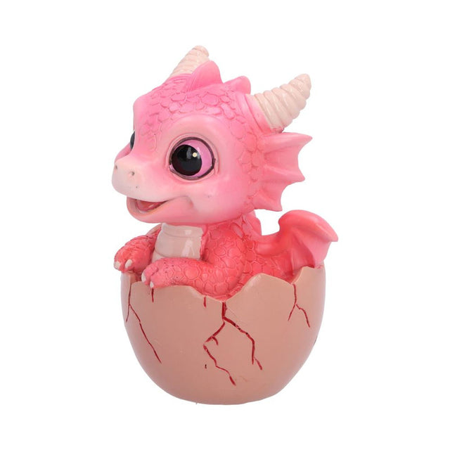 Nemesis Shellbound pink baby dragon figurine alternate view
