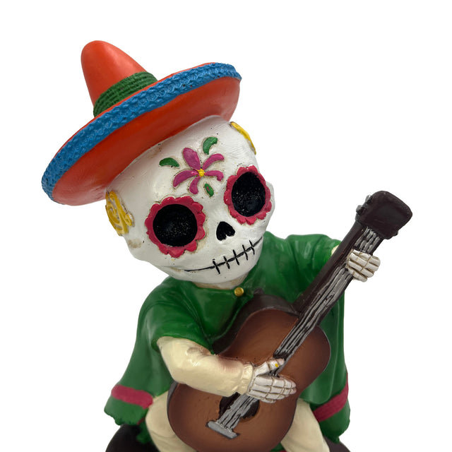 Night Player horror figurine gothic home decor guitar character detail