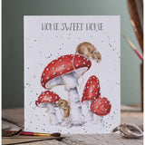 Wrendale Designs Home Sweet Home Card