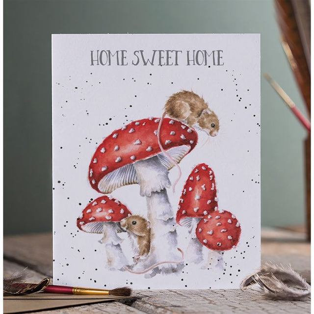 Wrendale Designs Home Sweet Home Card