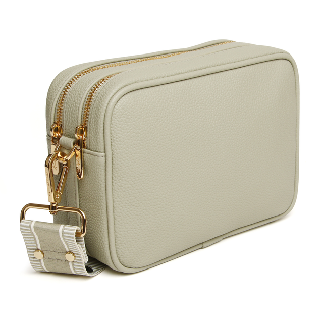 Pistachio Alice Wheeler Soho crossbody bag with two secure zipped compartments