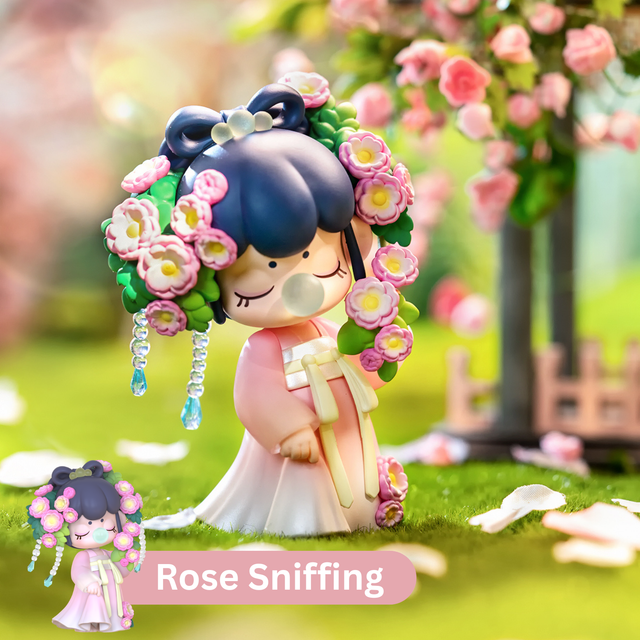 Poetic Beauty figure collection Rolife Nanci dolls: Rose Sniffing