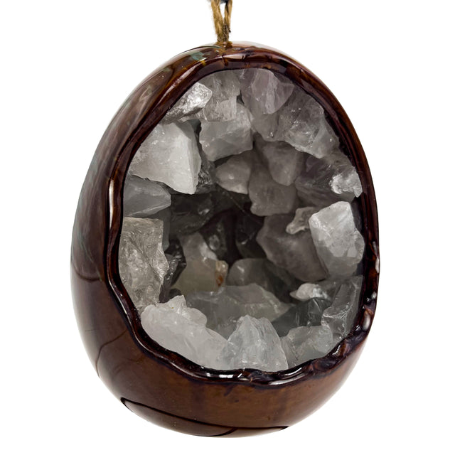 Dinosaur egg lamp rock quartz ambient lighting for gaming room and cute room decor 