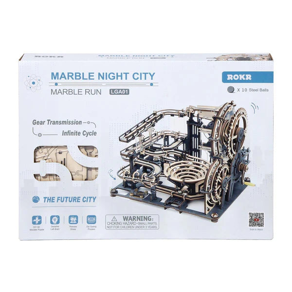 ROKR Marble Night City marble run puzzle LGA01 packaging