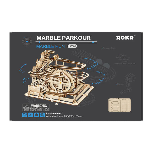 ROKR Marble Parkour big funnel marble run LG501 packaging
