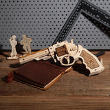 ROKR models revolver rubber band shooter