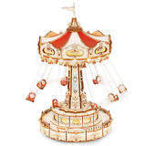 ROKR Swing Ride DIY Music Box EA02 wooden puzzle model