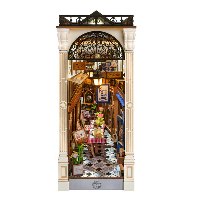 Rolife Arcade Dating book nook DIY model kit TGB10
