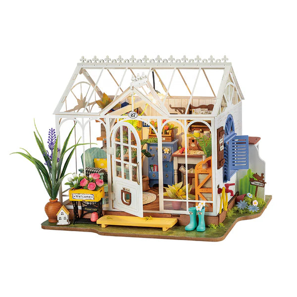 Rolife Dreamy Garden House miniature kit DG163 with LED light