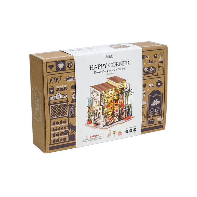 Rolife Emily’s Flower Shop miniature house DG145 packaging