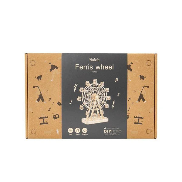 Rolife Ferris Wheel 3D puzzle music box TGN01 packaging