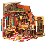 Rolife kits Cheers Bar & Dining DIY miniature house showing detailed European café bar interior