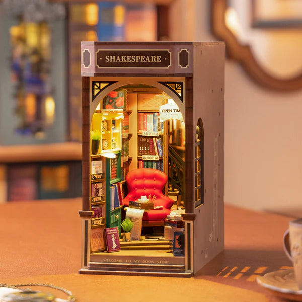 Robotime Rolife DIY bookstore with LED light