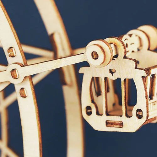 Robotime Rolife Ferris wheel decorative music box detail
