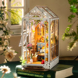 Robotime Rolife greenhouse style miniature book nook