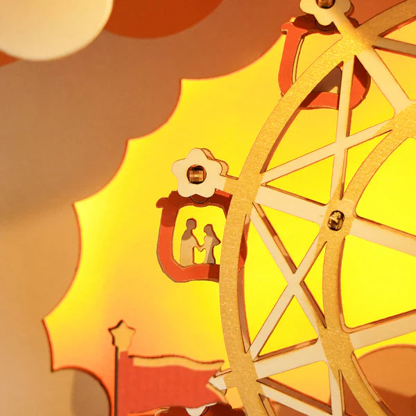 Robotime Rolife light-up carnival music box
