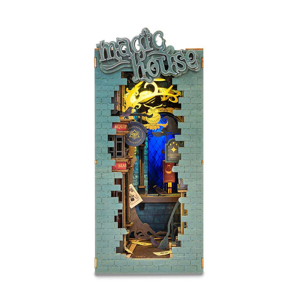 Rolife Magic House book nook kit TGB03 with LED light