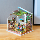 Rolife Miller’s Garden DIY miniature house kit DG108 garden scene lifestyle