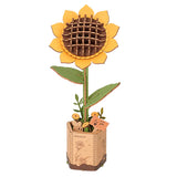 Rowood wooden sunflower DIY kit TW011
