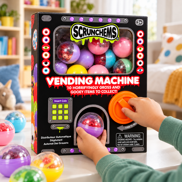 Scrunchems Gross Squishy Vending Machine 10 pack product image