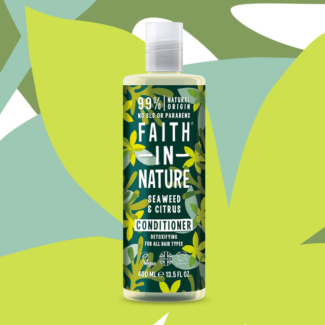 Seaweed conditioner for oily hair and scalp care
