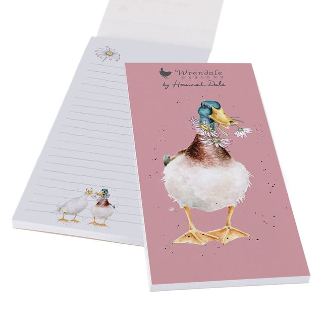 Wrendale Designs Duck Shopping Pad - Not a Daisy Goes By