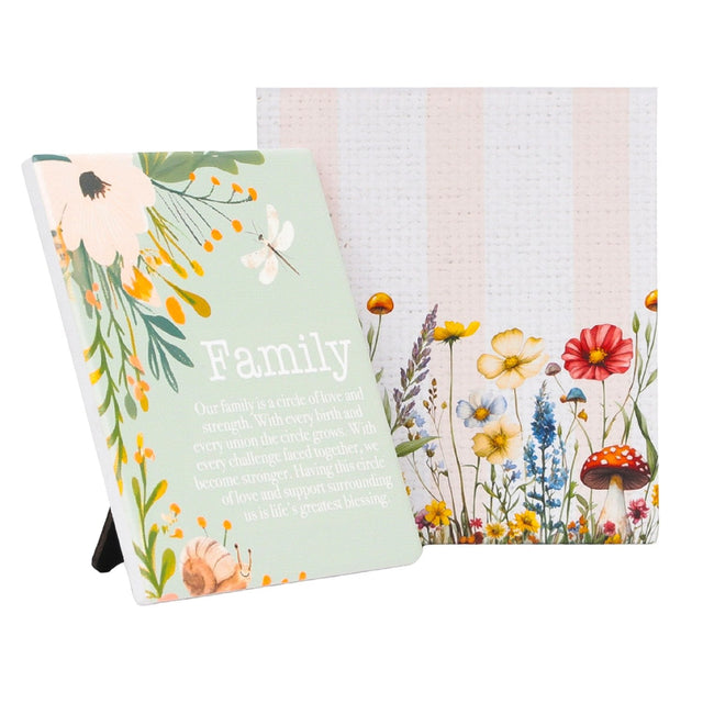 Splosh Cottage Grove Verse Family plaque packaged gift ready present