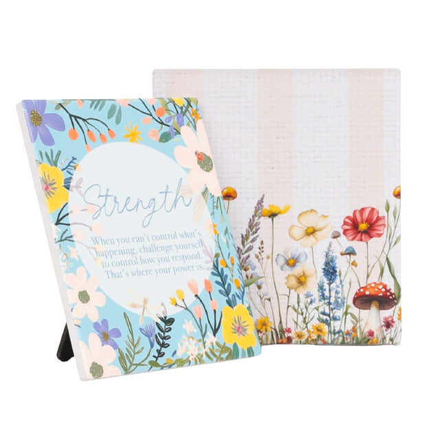 Splosh Cottage Grove Strength Verse plaque packaged gift ready positive gifts.