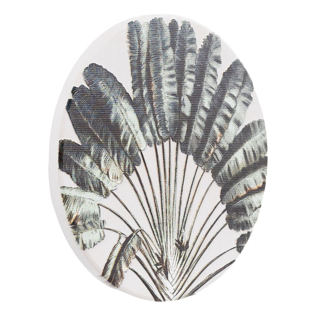 Cork backing on Splosh Exotic Fan ceramic coaster