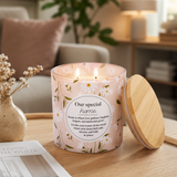Splosh Meaningful Melts Home candle with heartfelt Our Special Home message