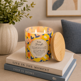 Splosh Meaningful Melts Strength scented candle with inspirational message