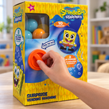 SpongeBob surprise vending machine orange dial being turned