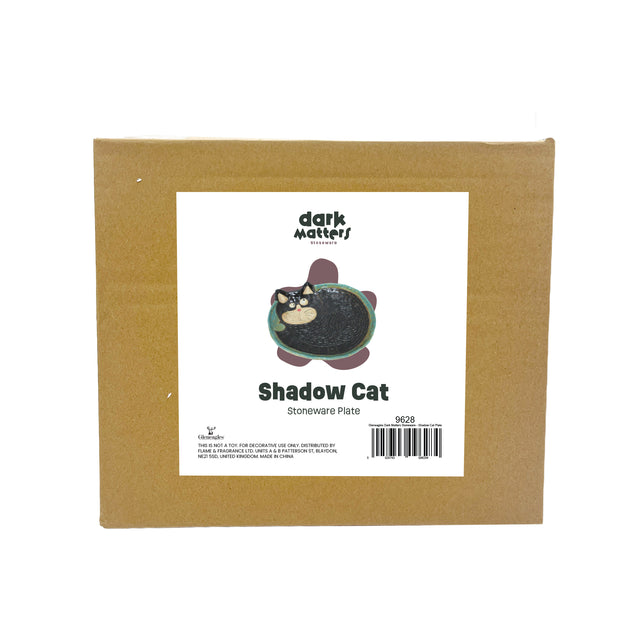 Spooky cat plate home decor halloween decorative ornament packaging