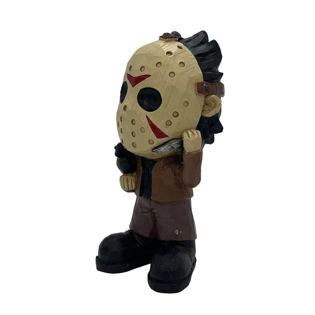 Spooky masked figurine Halloween home decoration collectible piece