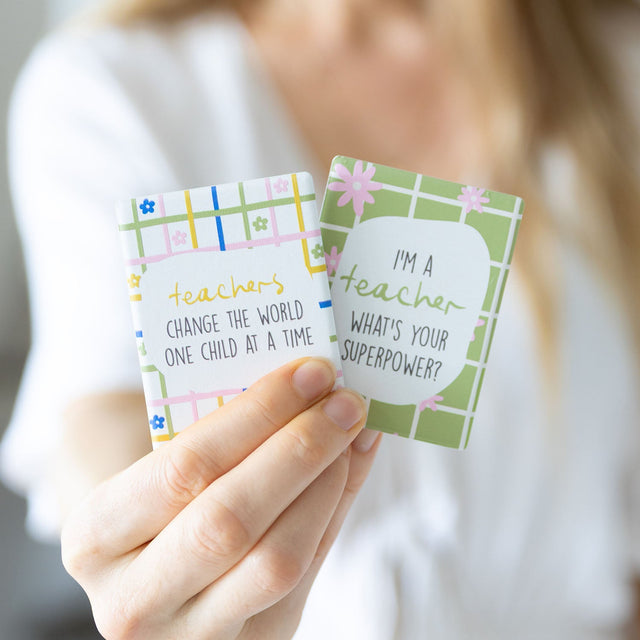 Superpower ceramic magnet teacher gift from Splosh collection