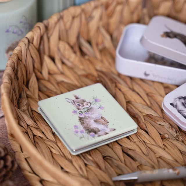 Wrendale Designs Head Clover Heels compact mirror lifestyle with other products