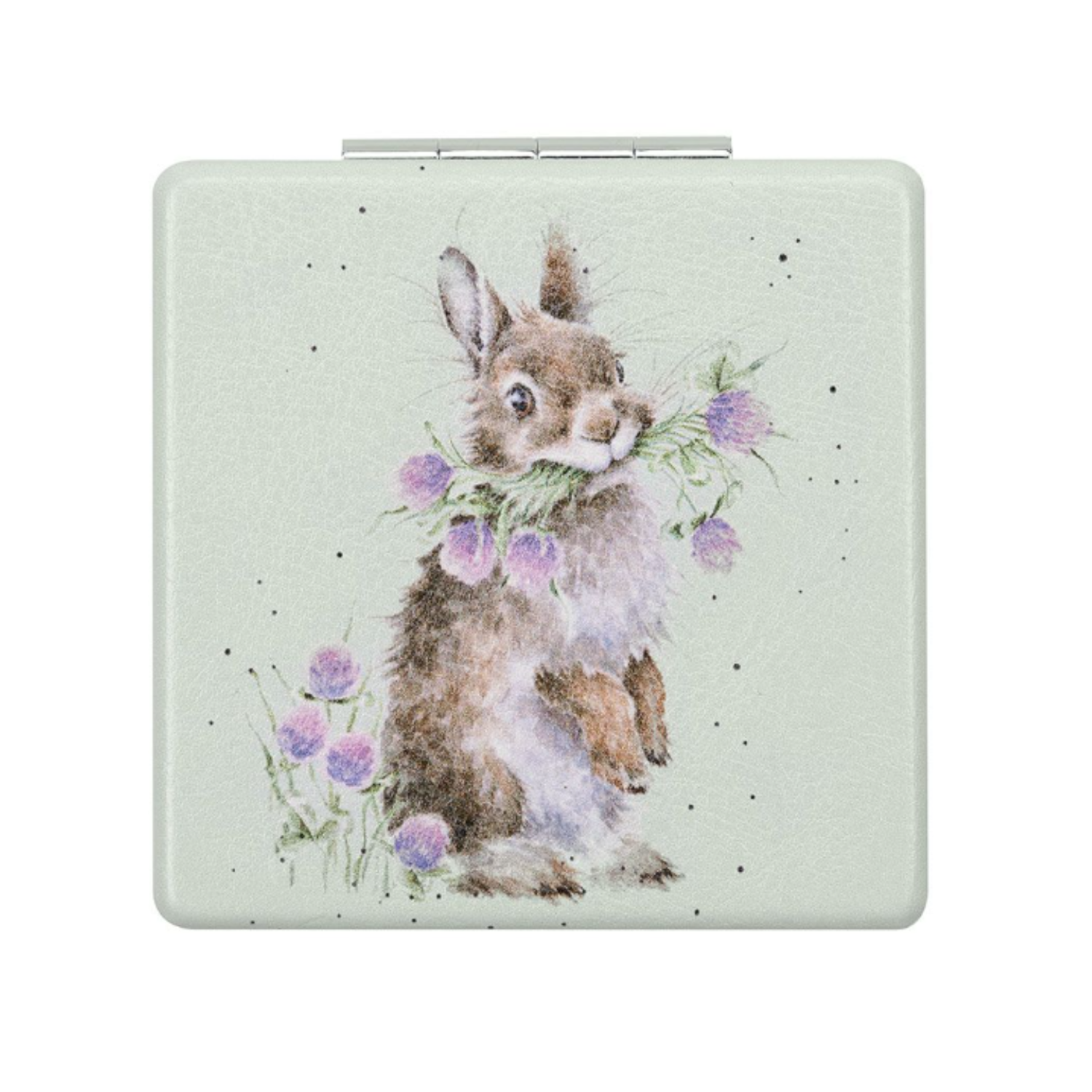 ‘Head Clover Heels’ Rabbit Compact Mirror | Wrendale Designs