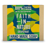 Faith in Nature Vegetable Soap 100gm - Grapefruit