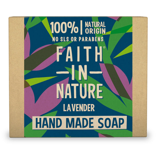 Faith in Nature Vegetable Soap 100gm - Lavender