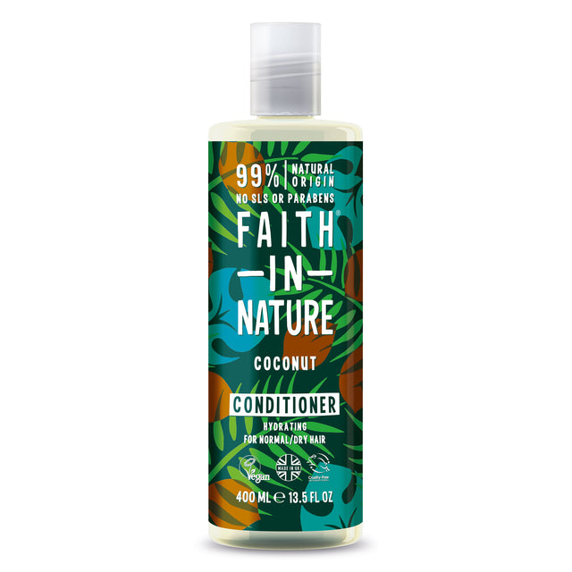 Faith in Nature Conditioner 400ml - Coconut
