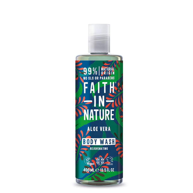 Faith in Nature Body Wash 400ml - Aloe Vera & Ylang Ylang