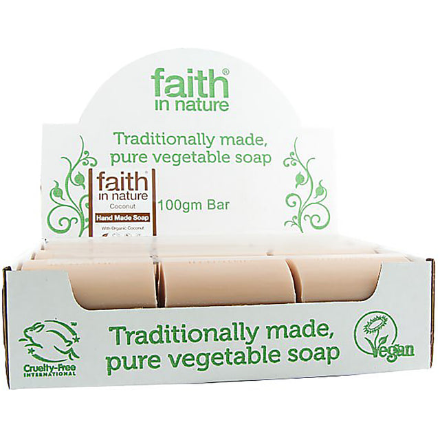Faith in Nature Unwrapped Soap 100gm - Coconut