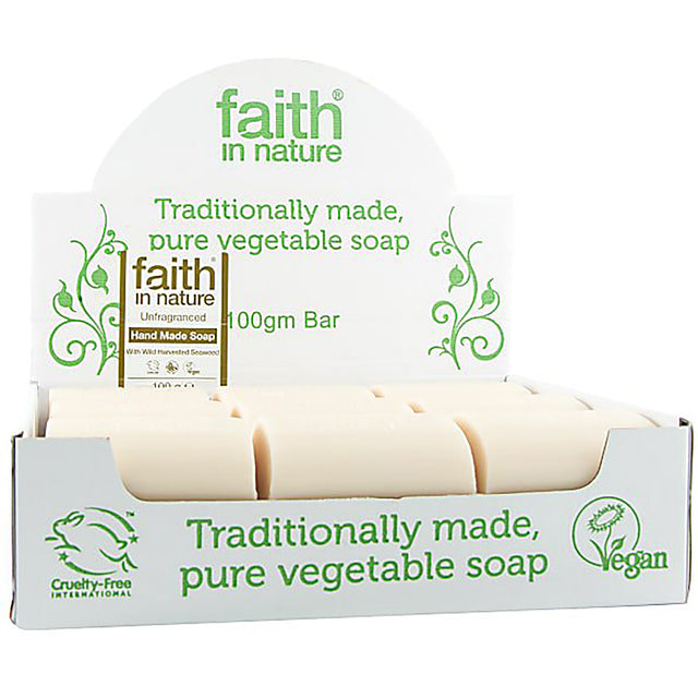 Faith in Nature Unwrapped Soap 100gm - Seaweed