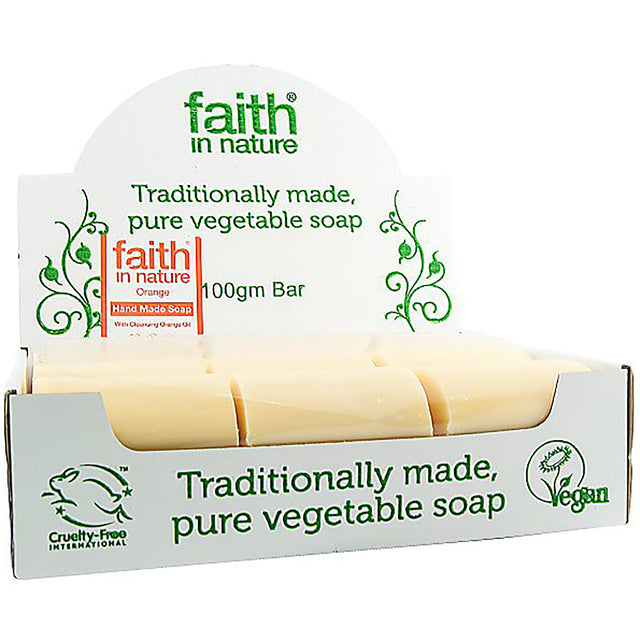 Faith in Nature Unwrapped Soap 100gm - Orange