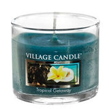 Village Candle Mini Glass Votive - Tropical Getaway